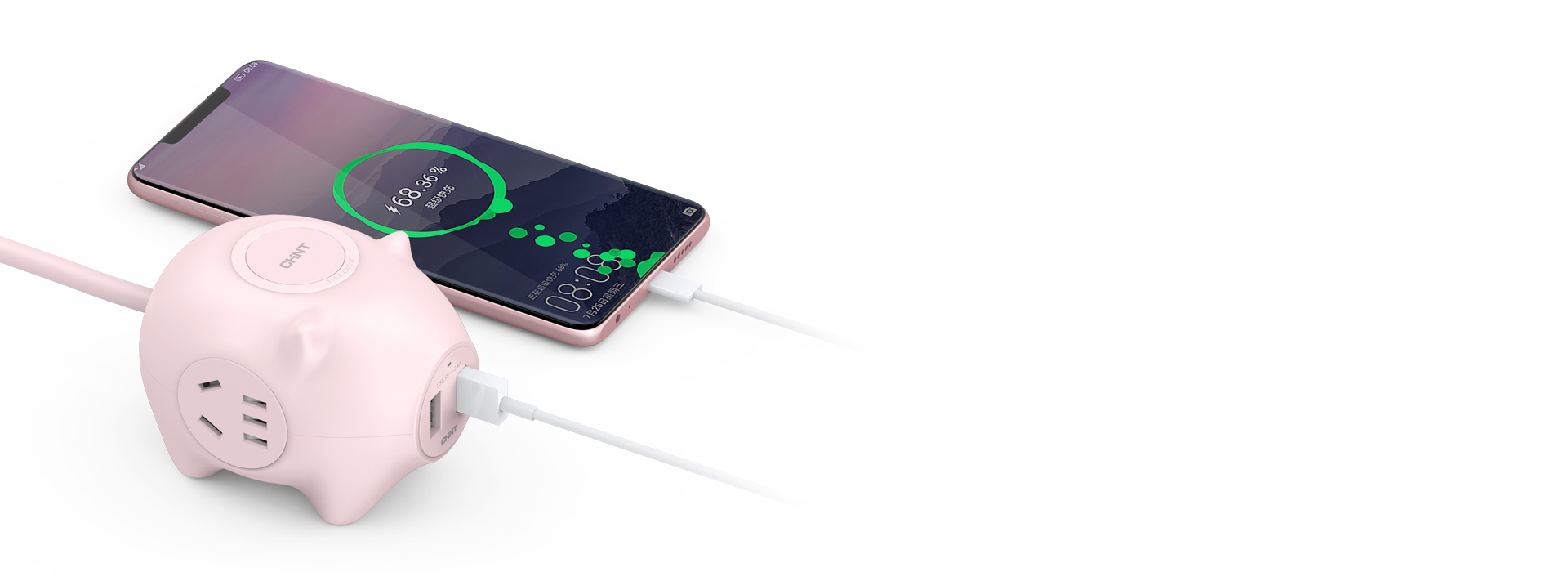 雙USB輸出，智能速充 可支持手機、P...