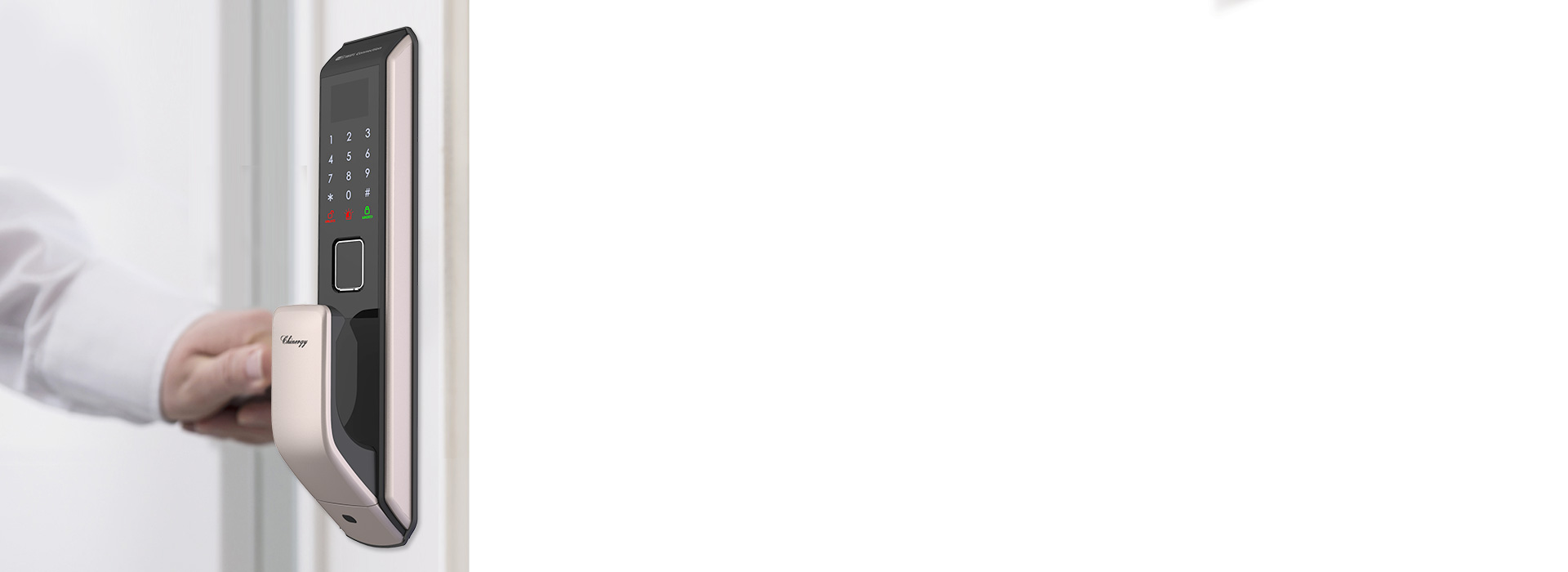 時尚的推拉式智能鎖 正泰智能鎖LOCK...