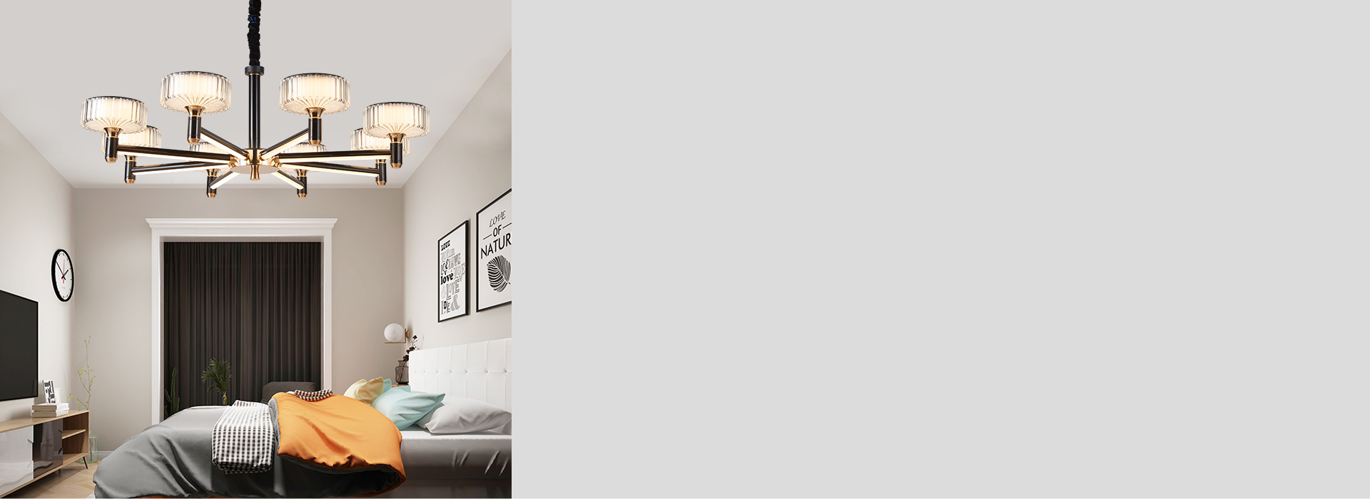 對稱美學，是燈，亦是裝飾品 經典的結構...