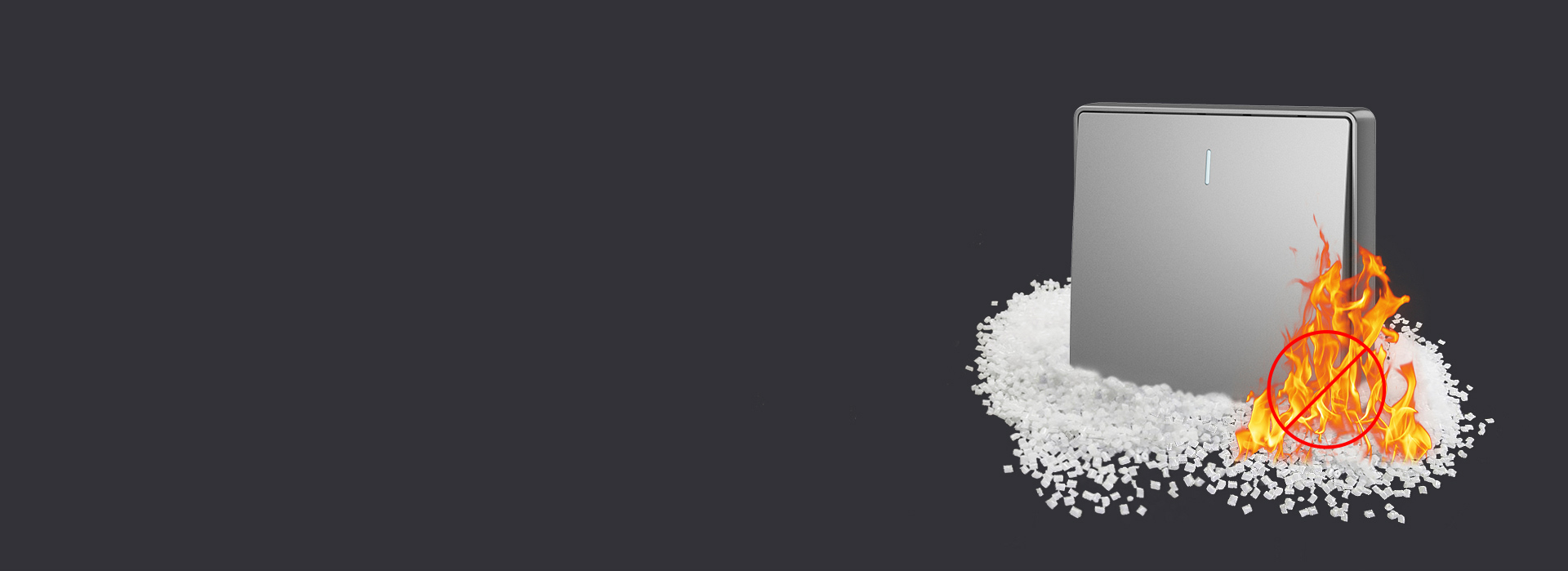 耐高溫阻燃，用的放心 面板采用防彈膠阻...