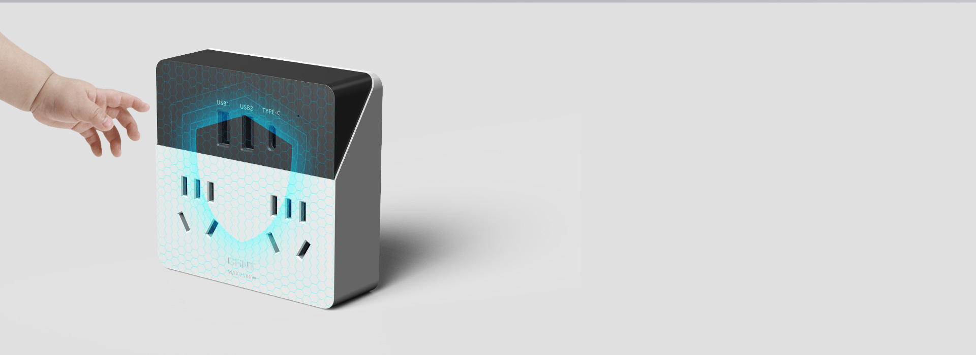 安全保護門，防塵防觸電 自帶安全保護門...