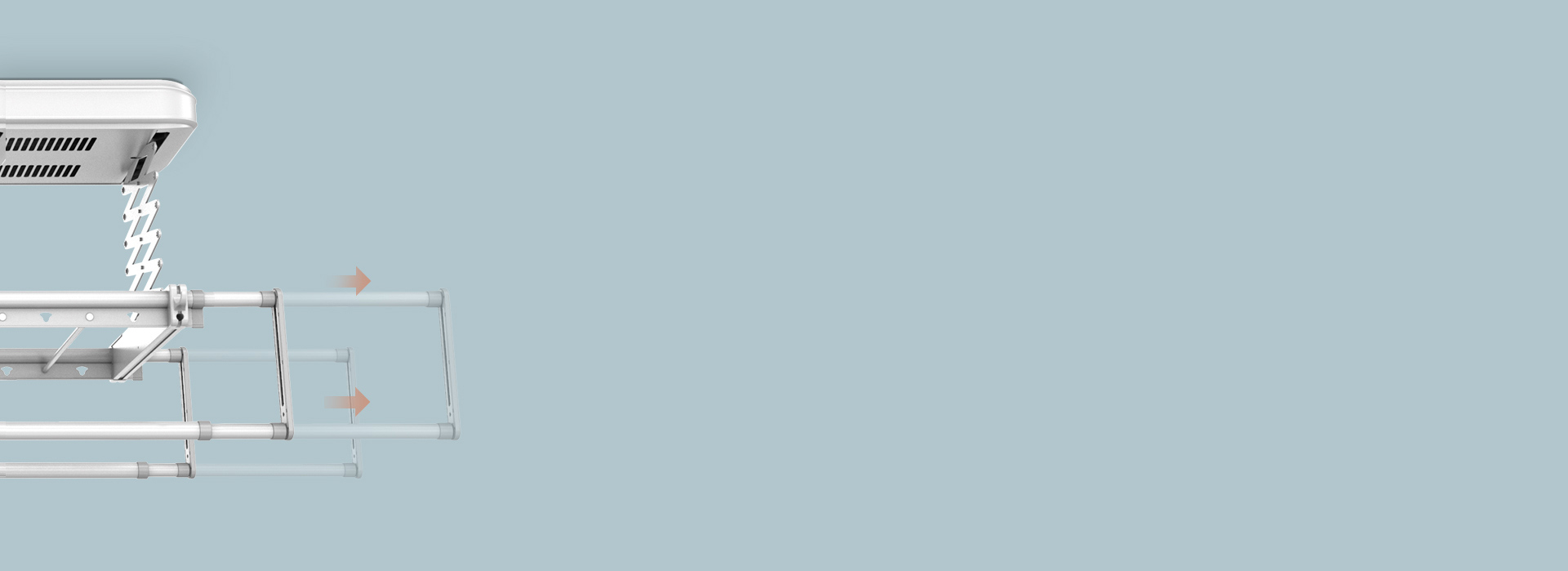 伸縮桿晾曬，節約空間隨心晾曬 2根伸縮...