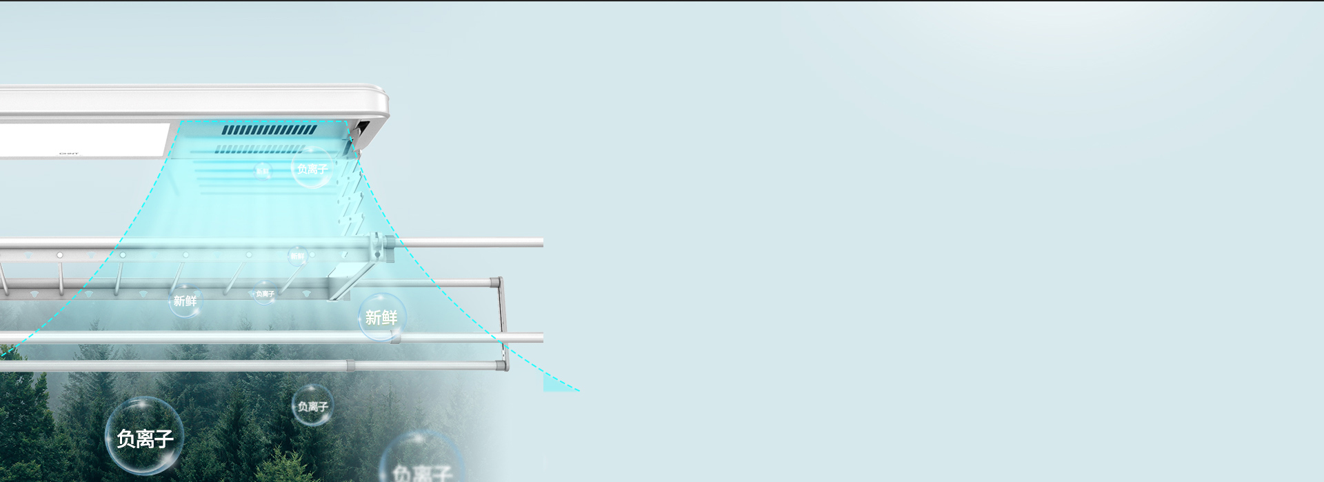 負離子凈化陽臺，呼吸清新空氣 正泰NE...