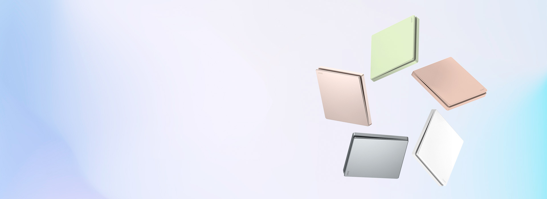 潮色，享自我 月影白，莫蘭灰，煙火金，...