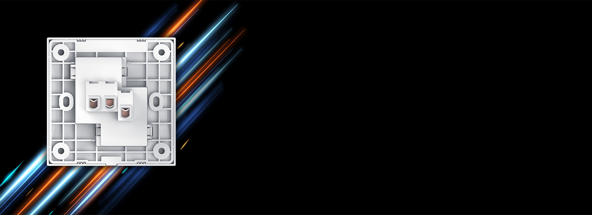 高效·便捷安裝 V型軸拉接線，夾線牢固...