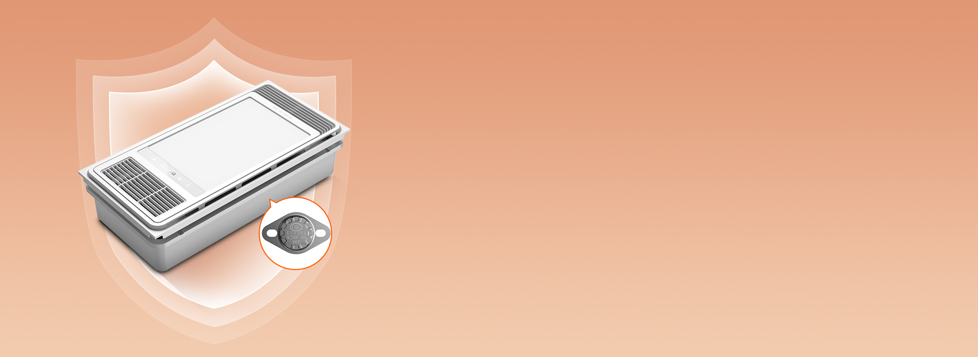 過(guò)熱保護(hù)，為安全加一道屏障 內(nèi)置105...