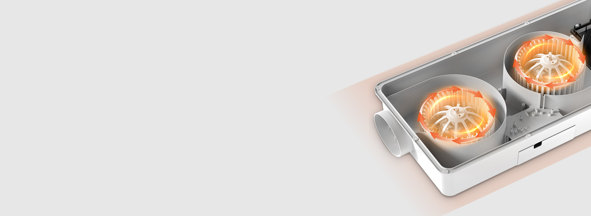 雙核塑封電機(jī)，穩(wěn)定運(yùn)行噪音低 動(dòng)力強(qiáng)勁...