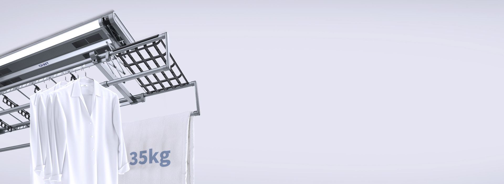 35kg強(qiáng)力承重，衣物放心曬 強(qiáng)大承重...