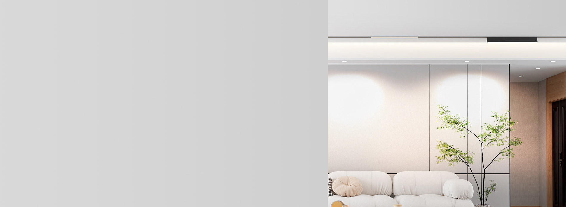 無主燈【美學家】 照亮范圍大，組合使用...