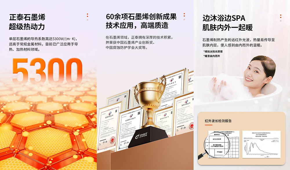 獲“母嬰優品浴霸”認證！正泰石墨烯極速暖艙浴霸打造溫暖健康浴室-3