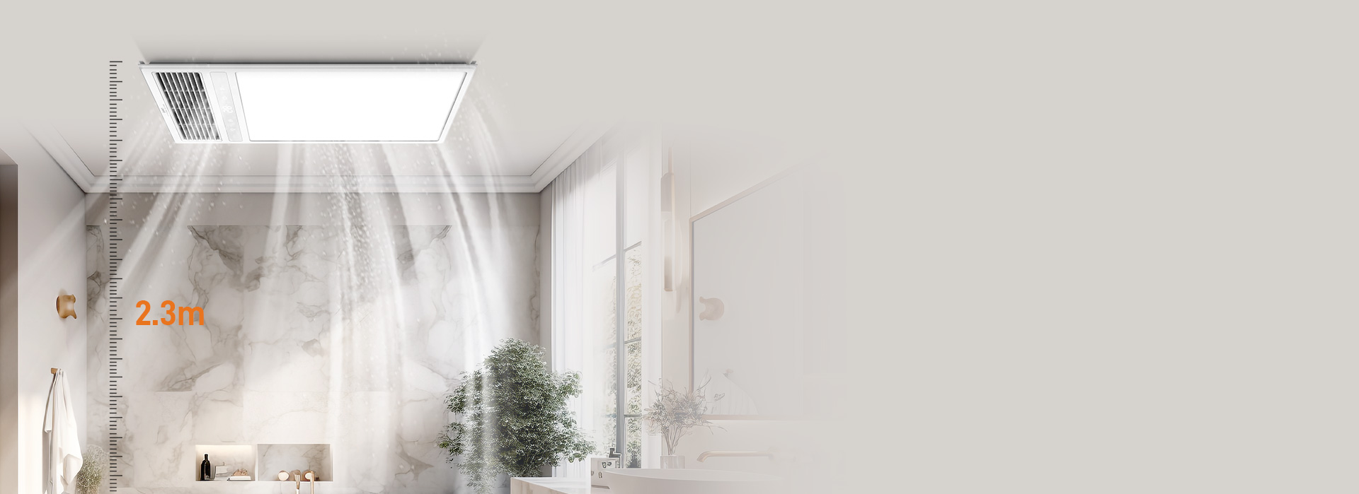 強勁送風，快速換氣 150mm大風輪，...