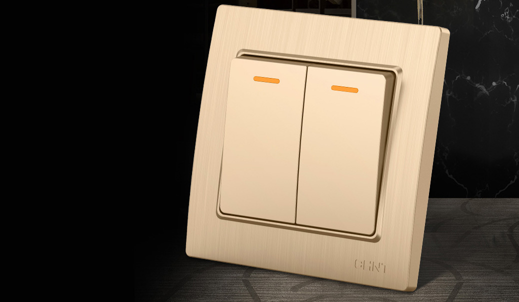 不同風格家裝搭配什么開關插座-輕奢風